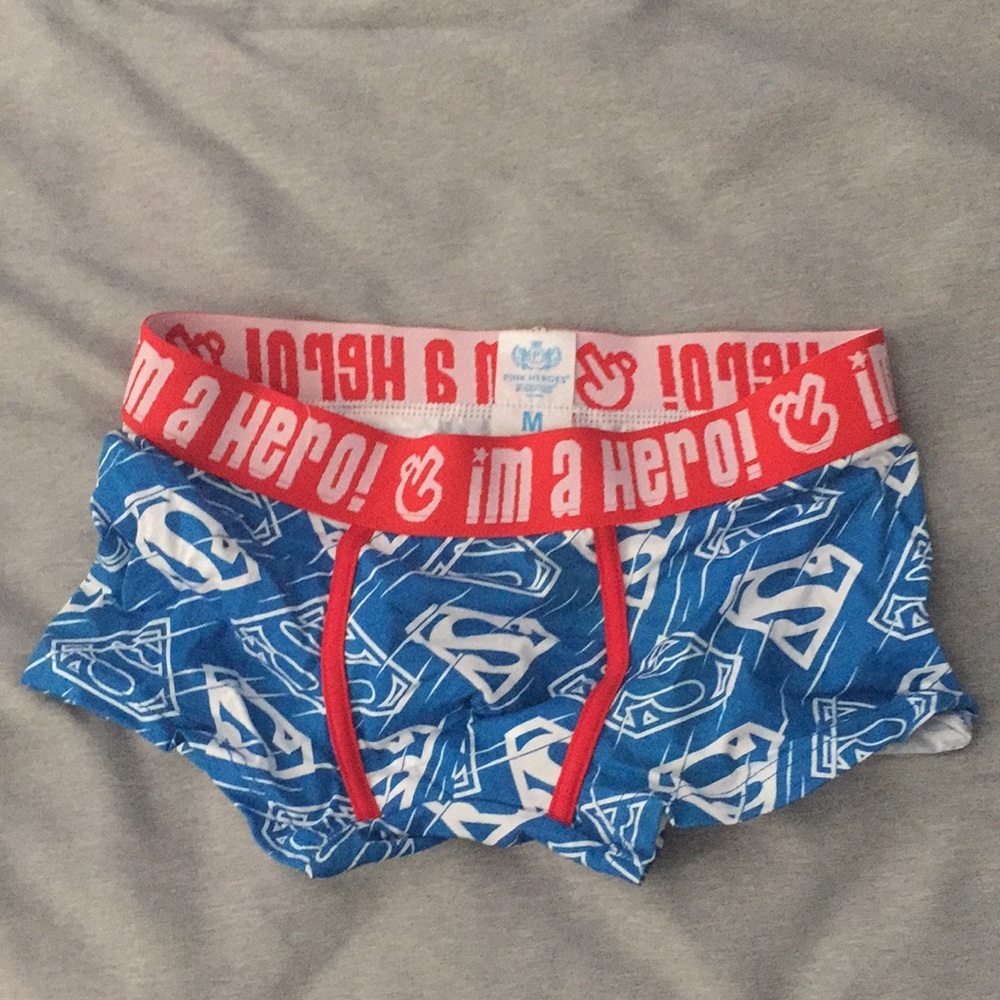I’m a Hero Boxers Medium Blue
